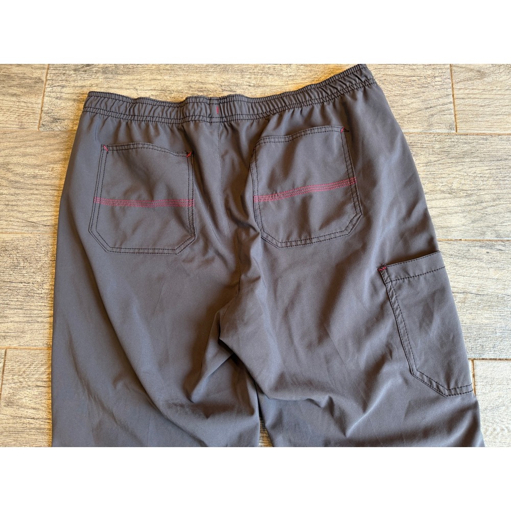 Carhartt Force Scrub Pants Large Grey Cargo Medical Nursing Womens Utility - Picture 6 of 14